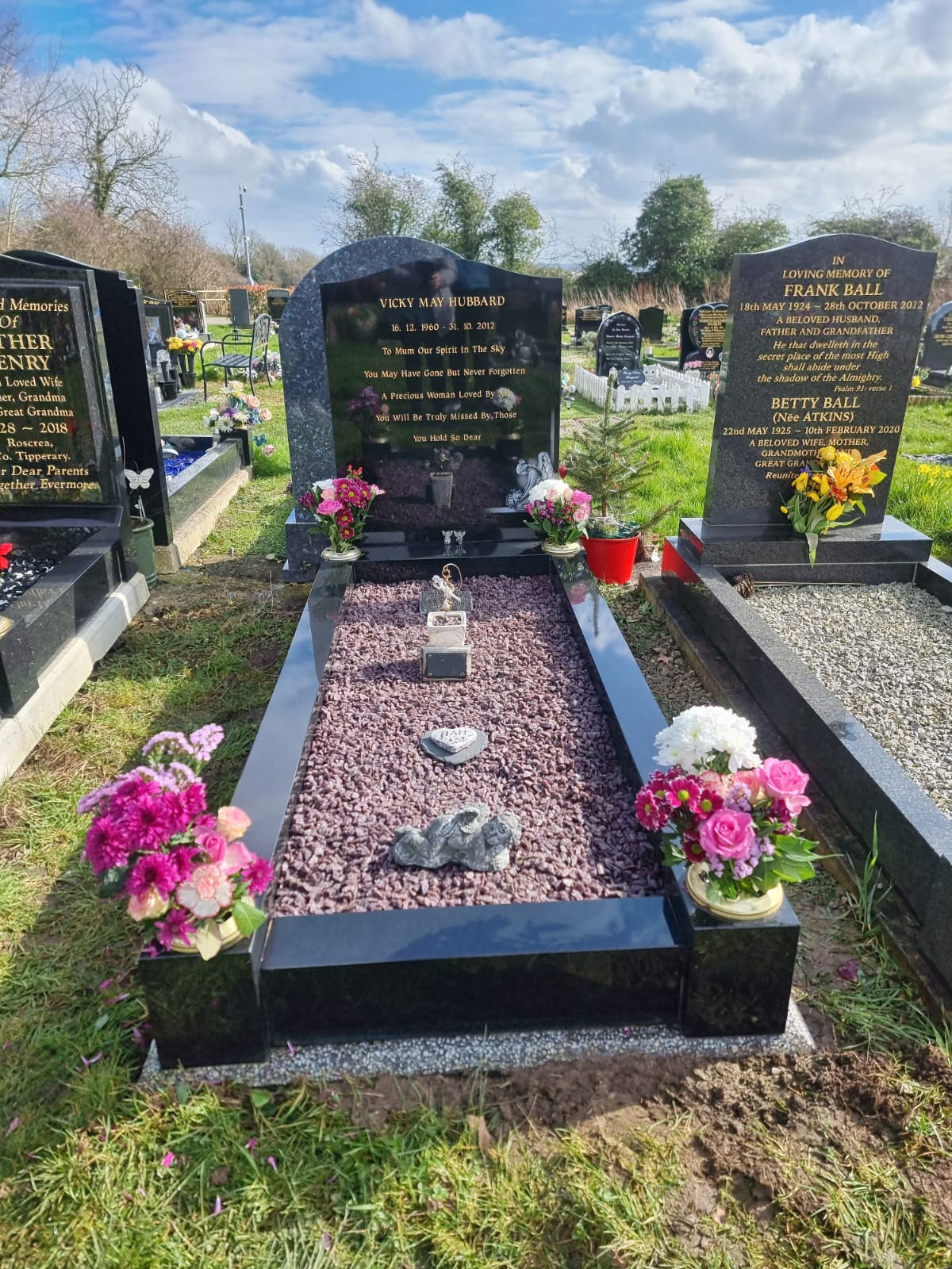 Elegant floral tribute arrangement for special occasions